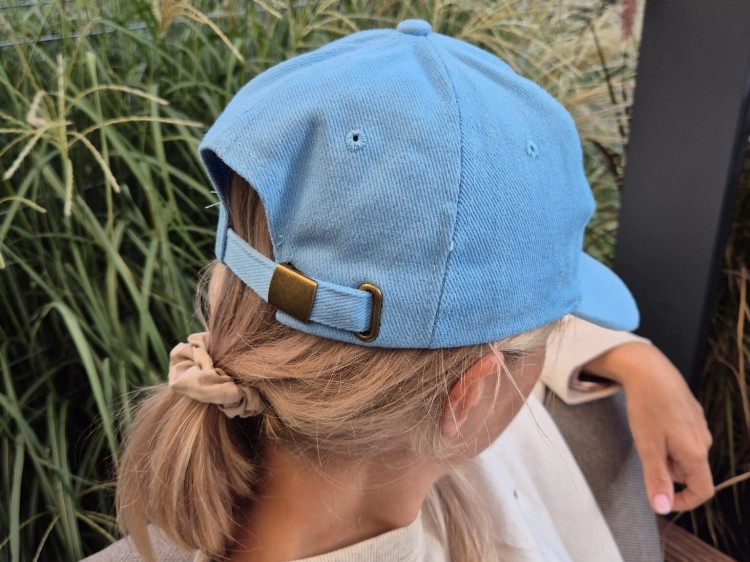 Czapka z daszkiem Pisaag Bejsbolówka, light blue (4).jpg