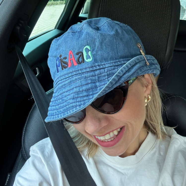 Kapelusz, bucket hat niebieski Pisaag (1).png