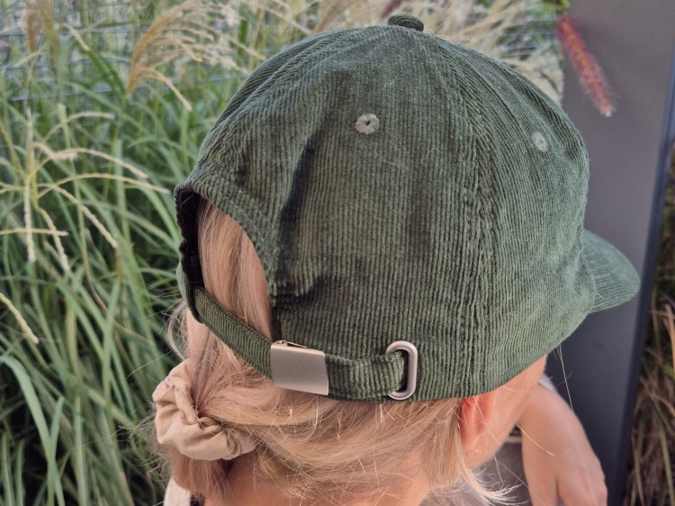 Czapka z daszkiem Pisaag Bejsbolówka Dark Olive (3).jpg