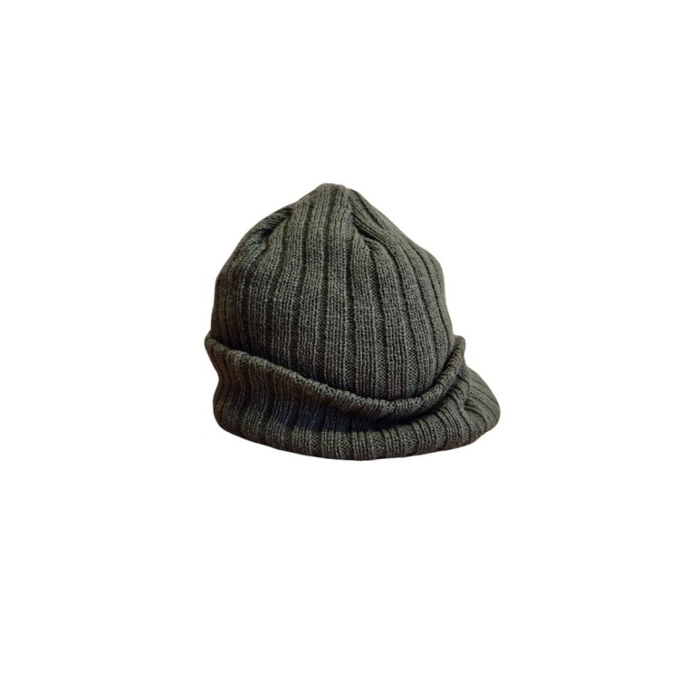 Czapka zimowa z daszkiem Pisaag Olive green (2).jpg