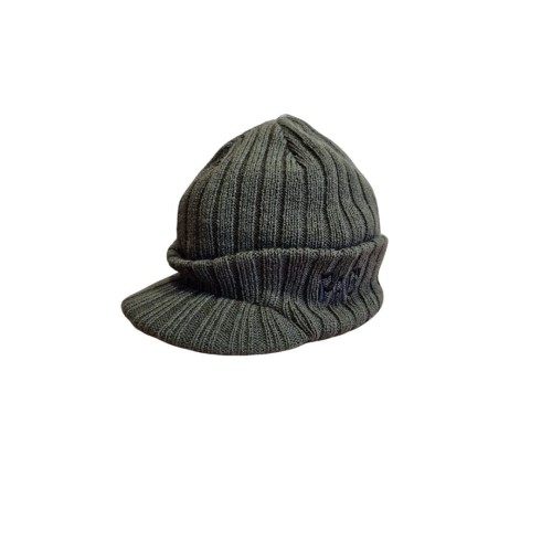 Czapka zimowa z daszkiem Pisaag Olive green (3).jpg