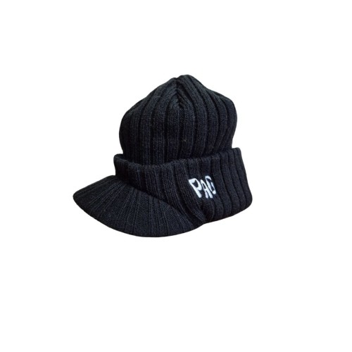 Czapka zimowa z daszkiem Pisaag Black (3).jpg